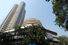 Sensex, Nifty gain steadily Bharti, Infosys, HUL drag