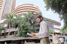 Sensex falls over 300 points, Nifty near 10,000; Yes Bank shares slump 10%