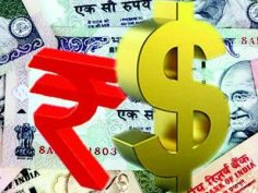 Rupee declines 10 paise against dollar