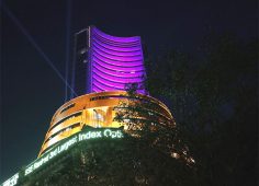 Sensex gains 142 points ahead of GDP data