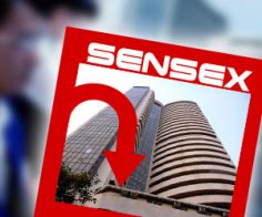 Sensex near 2-month lows, drops 162 pts