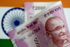 Rupee trades lower against US dollar