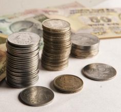 Rupee slips from early gains, down 12 paise