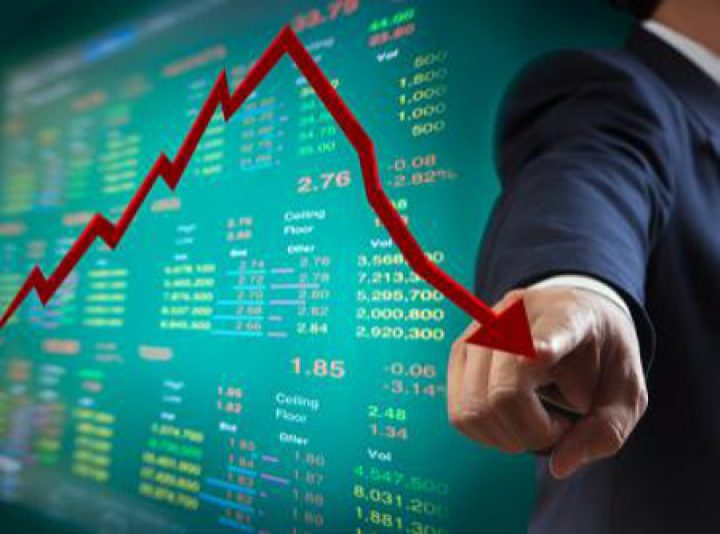 Indian share market down 