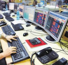 Sensex off highs, Nifty continues to hold 10,700; PSU banks fall