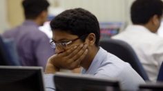 Sensex slips 340 pts on global woes; Q2 nos lift Infosys 7%