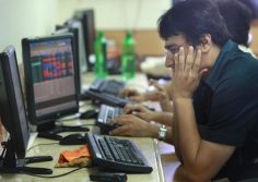 Sensex slumps 550 points on exit poll results, global selloff: 10 updates